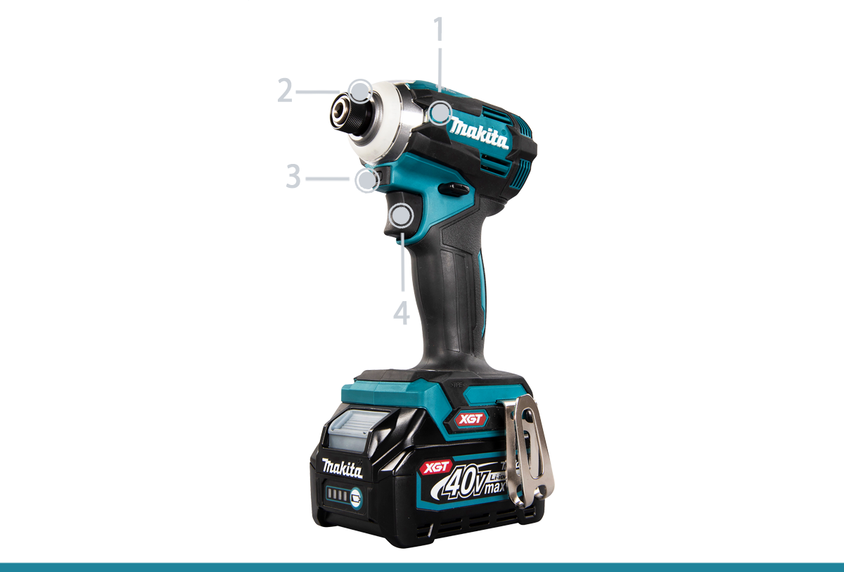 Makita TD002G Impact Driver 40V max TD002 GZAP XGT Brushless